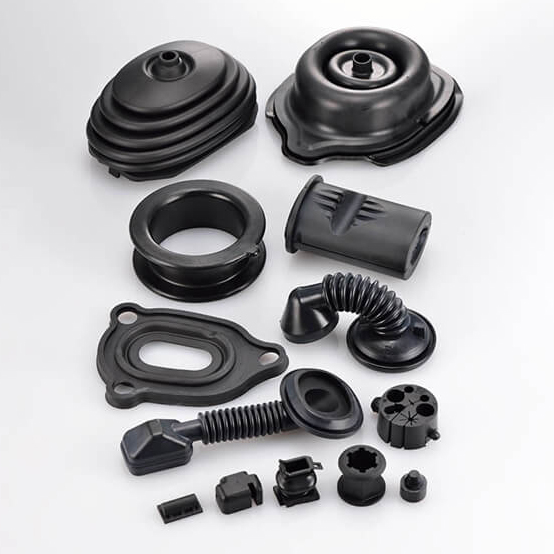 Custom Molded Rubber Parts from Materials, Shapes and Sized